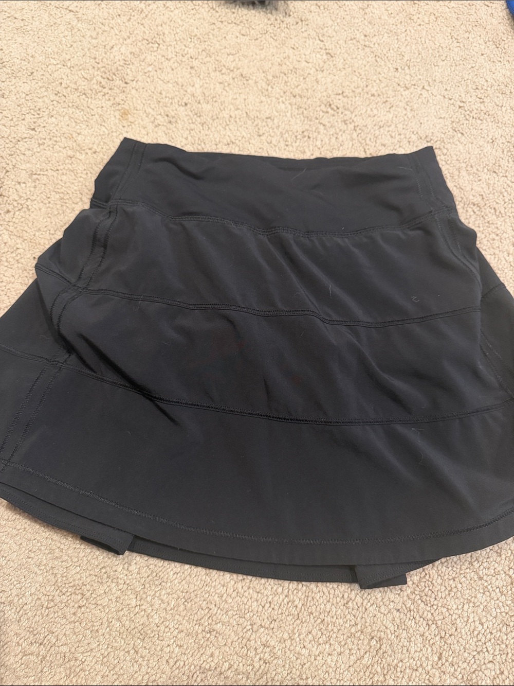 Lululemon Black Active Skort - Women's Performance Skirt sz 0